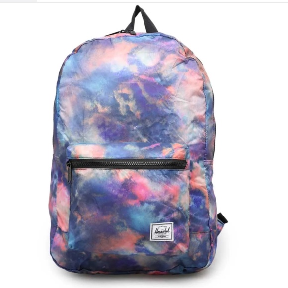 Herschel Packable Daypack in Mineral Burst Tie Dye - Picture 1 of 14